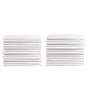 Saco de harina de secado rápido de algodón 100%, toallas de cocina tejidas, estilo cuadrado liso, limpieza del hogar, costura personalizable desechable - Product Image 1