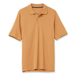 Polos informales para hombre de algodón de manga corta, cómodos, transpirables, diseño clásico, tela suave, ropa barata al por mayor - Product Image 1
