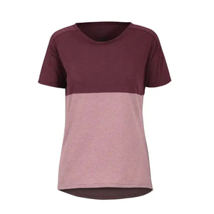 2025 Camiseta corta a granel para mujer, ropa de calle Rosa transpirable de gran tamaño, Camisa lisa de verano de talla grande de EE. UU. - Product Image 1