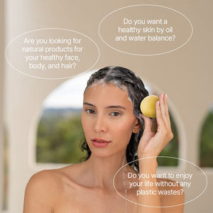 Pelota de belleza vegana todo en uno ERIGERON, producto superventas hecho en Corea para piel seca, color limón - Product Image 5