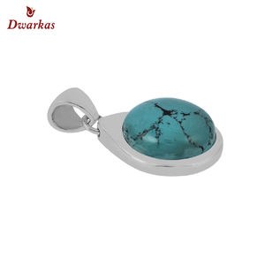 Hermoso único sólido 925 plata esterlina Ojo de Tigre piedra preciosa natural colgante collar joyería - Product Image 3