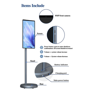 Toptan taşınabilir Televisiones 21.5 inç Wifi akıllı ekran Android 12 <span class=keywords><strong>TV</strong></span> televizyon HD dokunmatik ekran akıllı <span class=keywords><strong>TV</strong></span> için okul D02 - Product Image 4