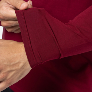 Camisa de manga larga de calidad superior, ropa informal elegante, camisetas de manga larga hechas en Pakistán, Camiseta clásica de manga larga con cuello en V para hombres - Product Image 6