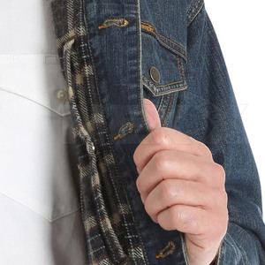 Veste en jean confortable Veste en jean fabriquée au Pakistan Concevez votre propre veste en jean pour hommes à vendre - Product Image 4