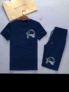 Survêtement T-shirt T-shirt Short Set Survêtement Vêtements d'été Pièce 2 Sweat T-Shirt Et Short De Survêtement Ensemble Pour Hommes FIGHTER BRO - Product Image 5