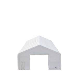 Abri de stockage industriel à double treillis de <span class=keywords><strong>grande</strong></span> portée 30x40x20 pieds, structure galvanisée, couverture en maille PE/PVC pour stockage extérieur - Product Image 6