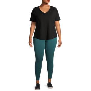 Mallas de cintura alta de talla grande para mujer, mallas personalizadas, venta al por mayor, fábrica - Product Image 5