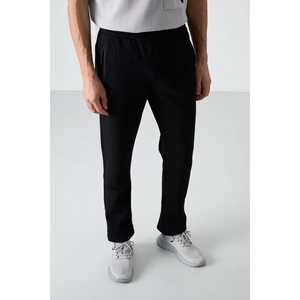 Pantalon de survêtement pour homme Carlo, noir, en molleton 100% polyester, style 84942 - Product Image 5