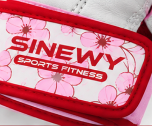 SINEWY White Pink <b>Red</b> PU Leather Batting <b>Gloves</b> Padded Hook Loop Closure Unisex Adult Training Eco-Friendly Wrist Support XXL/XL - Product Image 6