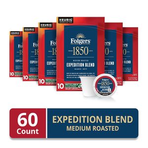 Café Folgers 1850 Expedition Blend Tueste Medio, 60 Cápsulas Keurig K-Cup - Product Image 3