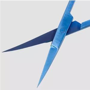 Tijeras de IRIS rectas de alta calidad Tijeras de IRIS curvas quirúrgicas con la mejor calidad Tijeras de IRIS de cirugía general profesional - Product Image 5