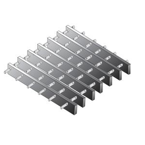 Rejilla de Presión Rectagrid <span class=keywords><strong>Mentis</strong></span> RS40 X 25 X 4.5 - Product Image 1