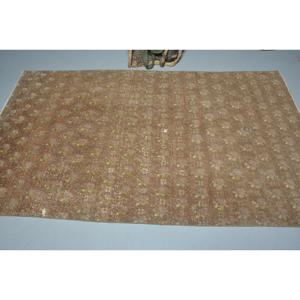 พรมตุรกีขนาด 4.5x7.8 ฟุต (136x237 ซม.) ลายสัตว์สีน้ำตาลวินเทจ - Product Image 3