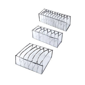 Organisateur de sous-vêtements Myrva 33x15x85cm, rectangulaire, empilable, rangement pour tiroirs, design minimaliste - Product Image 4