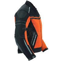 Veste en cuir pour motocyclette Support dorsal Vêtements de course automobile pour hommes Quantité Veste de carrosserie personnalisée
