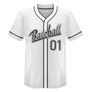 เสื้อเบสบอลสำหรับผู้ใหญ่เสื้อพิมพ์ลายซับลิเมชันแบบปักลายแฟชั่น - Product Image 6