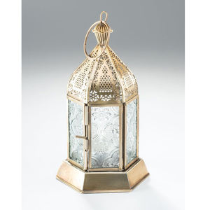 Precio al por mayor mejor valorado, mesa de boda con acabado dorado de alta calidad, decoración de forma marroquí, linterna, decoración del hogar, decoración de Ramadán - Product Image 2