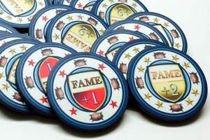 ถาดชิปเซรามิกดินเผา10g 40MM สามารถปรับแต่งได้ดีไซน์สไตล์หรูหราไม่เหมือนใครพร้อมโลโก้ปรับแต่งได้สำหรับการใช้ในคาสิโน - Product Image 2