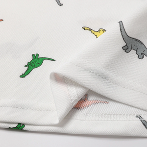 Chemises polo pour enfants en tricot décontracté imprimées en couleur blanche, coupe ajustée d'été, unisexe, design personnalisé, qualité supérieure, 100% coton, personnalisable - Product Image 2