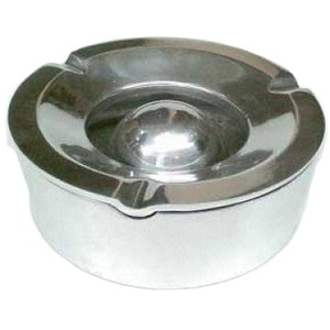 Cenicero con forma redonda de aluminio para el hogar, cuencos de escritorio para Bar, Hotel, oficina, coche humano, Cenicero de Metal moderno, acabado dorado - Product Image 5