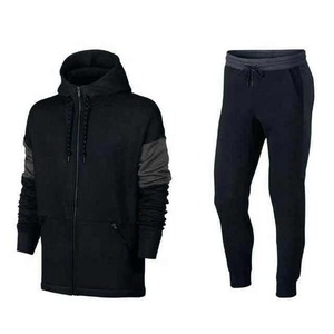 Survêtement de sport à capuche uni pour homme 2025 pour la course à pied, l'entraînement, le jogging d'hiver, vêtements de sport avec impression numérique, logo personnalisé - Product Image 1