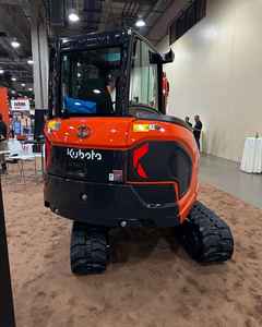 Mini Excavadora hidráulica usada barata Kubota de 3 toneladas para la construcción - Product Image 3