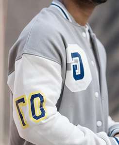 เสื้อแจ็กเก็ตเบสบอลสำหรับผู้ชายเสื้อแจ็กเก็ตเสื้อทีมเบสบอลสำหรับผู้ใหญ่ - Product Image 5