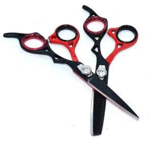 Professionnel 5.5 \ "Rasoir Bleu Plasma Enduit Ciseaux De Cheveux En Acier Inoxydable Salon Qualité Manuelle Coupe De Cheveux pour La Beauté - Product Image 5