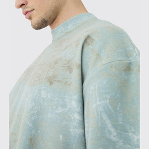 Camiseta de algodón lavado con ácido suave, camiseta Vintage Vibe desgastada para hombres y mujeres, Camiseta holgada para fanáticos de la ropa de calle - Product Image 3