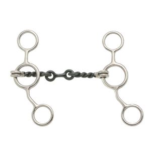 Multi-Ring Hackamore con punta de cuero Western Bits 2025 - Product Image 4