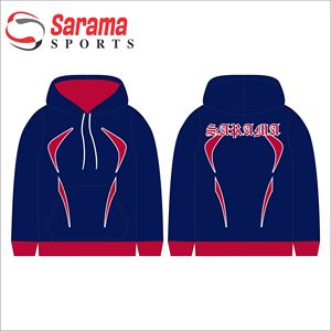 เสื้อฮู้ดผู้ชายผ้า100% โพลีเอสเตอร์พิมพ์ซับลิเมชันแบบเรียบใส่ได้ทั้งชายและหญิง - Product Image 1