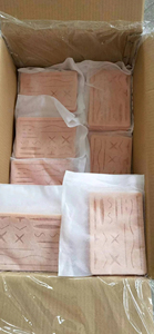 แผ่นฝึกเย็บแผลผิวหนังทางการแพทย์ สแตนเลสเกรด I สำหรับการฝึกอบรมการผ่าตัด ปิดแผล ได้รับการรับรองมาตรฐาน CE ISO มีบริการ OEM - Product Image 6