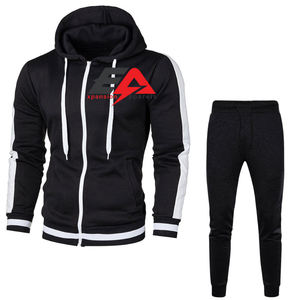 Couleur élégante nouvelle mode prix de gros surdimensionné meilleure qualité faites votre propre logo survêtement pour hommes - Product Image 1