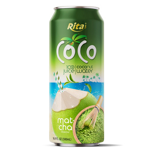 Rita Coco 325ml Agua de Coco con Sabor a Matcha, Bebida Enlatada, Proveedor Mayorista de Bebidas, OEM ODM, Marca Privada - Product Image 6