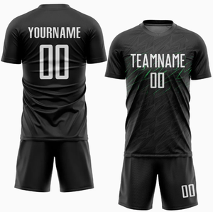 เสื้อฟุตบอลขายส่งแบบยูนิเซ็กซ์ โพลีเอสเตอร์ 100% คอวี แขนสั้น น้ำหนักเบา แห้งเร็ว ผู้ผลิตชุดฟุตบอล - Product Image 6