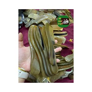Venta al por mayor, peine clásico de cuerno de búfalo de gran tamaño, Salón hecho a mano, cuidado diario del cabello, recuerdo, proveedor de Vietnam, diseño clásico natural - Product Image 2