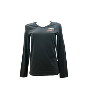 Yamaha Revs Girls' <b>Long</b>-<b>Sleeved</b> Polyester Jersey Breathable Printed Plain <b>Top</b> for <b>Sports</b> Wear Size XL - Product Image 1