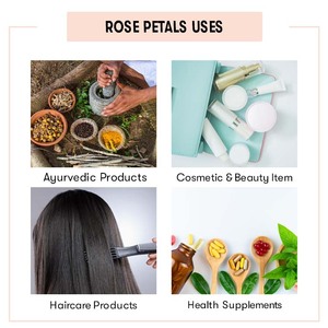 Vedaoils ผงกลีบกุหลาบเพื่อผิวขาวและกระจ่างใส | ผงกลีบกุหลาบสำหรับแพ็คผิวสำหรับผู้ชายและผู้หญิง - Product Image 4
