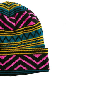 2025 Custom Men <b>Women</b> Letter Jacquard <b>Beanie</b> With All Over Rhinestone Winter 100%Wool Jacquard <b>Beanie</b> Caps For Sale - Product Image 5