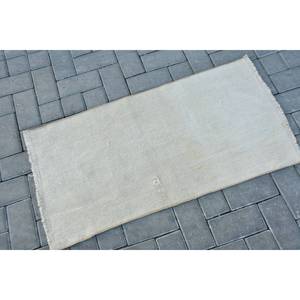 Alfombra de lana moderna Vintage de 17x33 pies, tejido plano de retazos Beige con respaldo de látex para decoraciones de sala de estar, estilo turco - Product Image 2