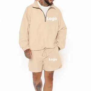 Promotion : Survêtement d'hiver pour homme, de haute qualité, en nylon, sublimation, demi-sweat-shirt décontracté, coupe-vent, grande taille - Product Image 2