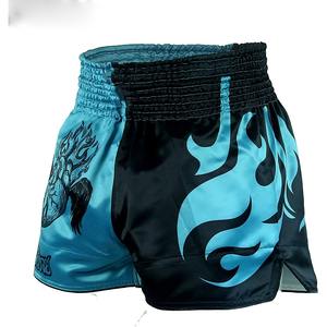 Ropa Deportiva unisex para artes marciales, pantalones cortos de boxeo tailandés, Muay Thai - Product Image 3