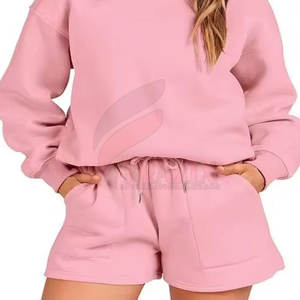 Ensemble de survêtement pour femmes, tendance, sportif, vêtements d'été, ensemble de survêtement et de shorts pour femmes, tenue d'été décontractée simple - Product Image 6