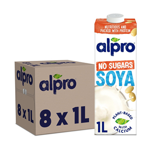 Offre Spéciale : Concentré de Boisson au Soja Alpros en Bouteille, Aromatisé, Sucré avec Calcium et Vitamines - Product Image 1