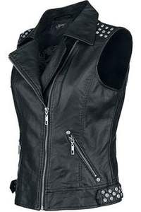 Gilet en cuir véritable vintage classique: une durabilité de base de mode classique élégance élégante intemporelle mode mat brillant - Product Image 4