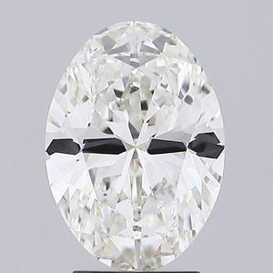 IGI 3,01 Ct White Lab Grown Diamond Anillo de compromiso Forma ovalada G Color VS2 Claridad Joyería de diamantes sueltos con certificado GIA - Product Image 1