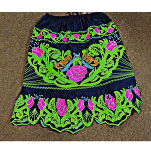 Último estilo Vintage cómodo algodón mujeres falda estampada baja MOQ mujeres falda nueva llegada mujeres ropa falda - Product Image 6