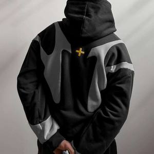 Sudadera con Capucha Personalizada con Logotipo, Estilo Urbano Invernal, Diseño con Pedrería Brillante y Cristal para Hombre y Mujer, 100% Algodón Felpa - Product Image 4