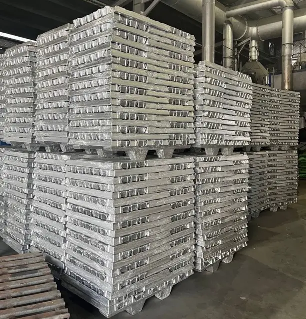 Großhandel Exporteur Aluminium legierung 99,7% 99,9% Reinheit ADC 12 Barren Aluminium