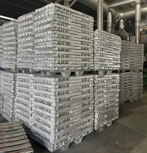 Wholesale Exporter Aluminium Alloy 99.7 % 99.9% Purity ADC 12 Ingot Aluminium